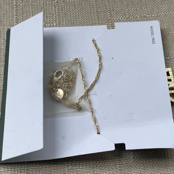 Natasha Women Necklace Birth Year 2003 Gold Tone Crystals Accent Jewelry - Picture 6 of 12